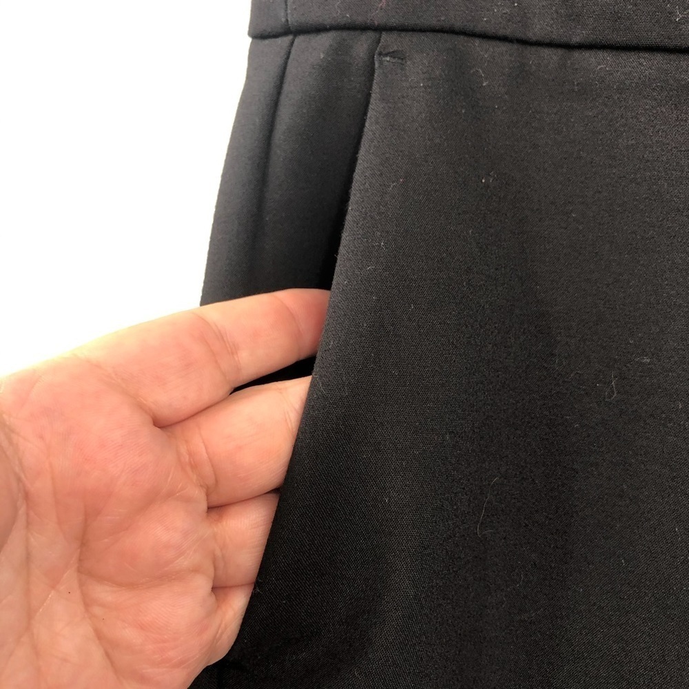 Zara Basic Size Medium Black Skinny Trousers. - image 3